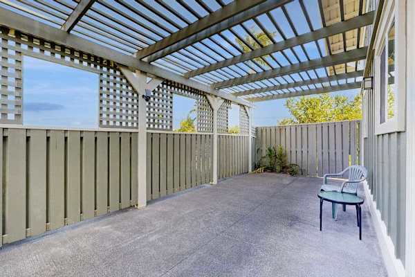 Very private lanai so you can enjoy your time outdoors.
