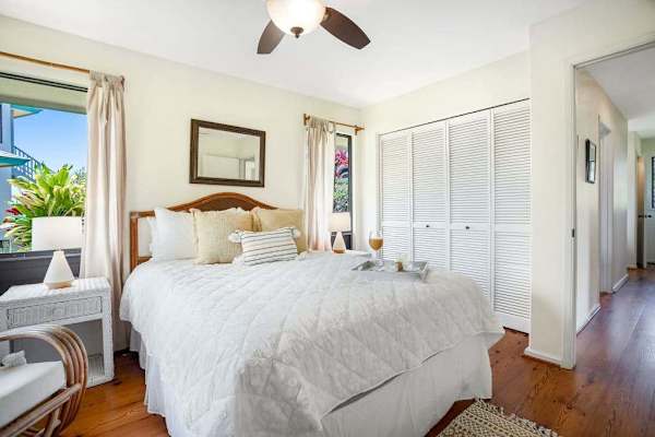 Comfortable Second Bedroom With Island Charm