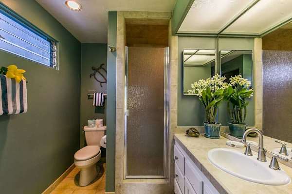 Spa Style Bathroom With Walk In Shower