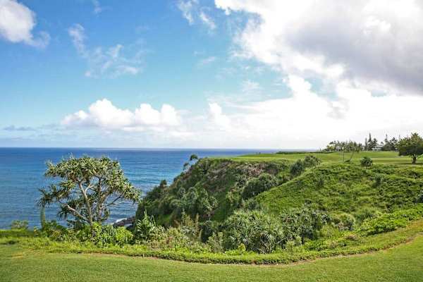 Rolling Coastal Greens And Ocean Views