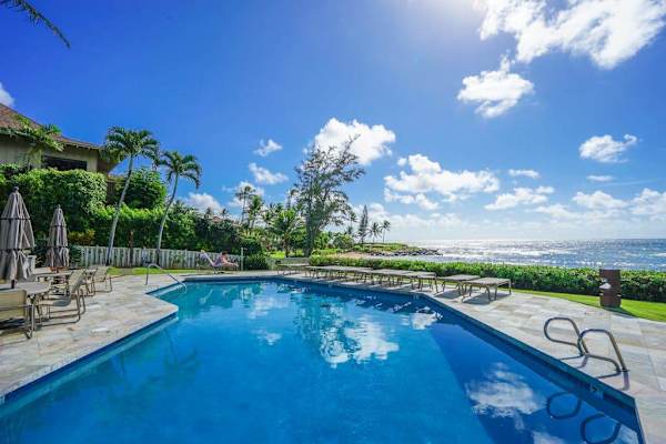Infinity Pool Overlooking The Ocean