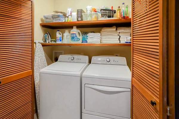 Convenient In Home Laundry Closet