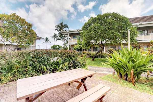 Relax in a Tropical Courtyard