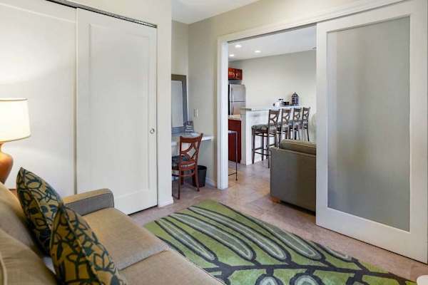 Open concept living area for spending time together