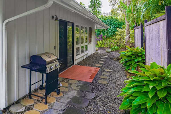Gas grill to cook all of your fresh fish.