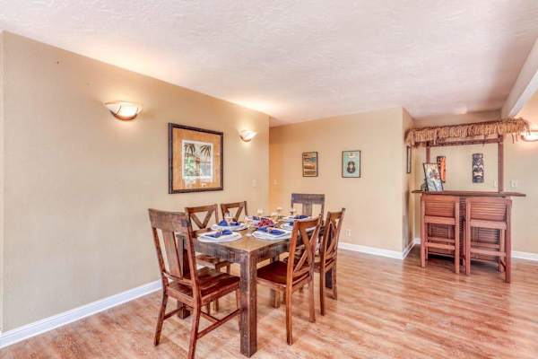 Wooden Dining Set with Seating for Four