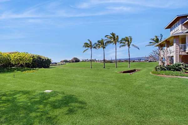 Expansive Ocean View Lawn