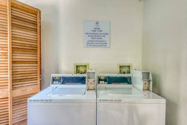 Shared On-Site Coin-Operated Laundry Facility with Top-Loading Washers
