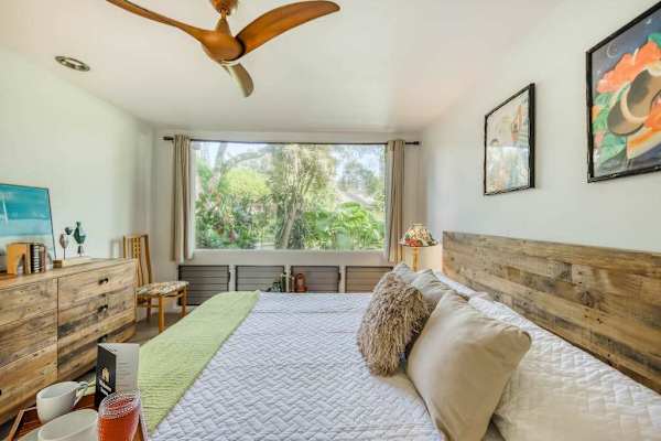 Comfortable retreat with large picture window