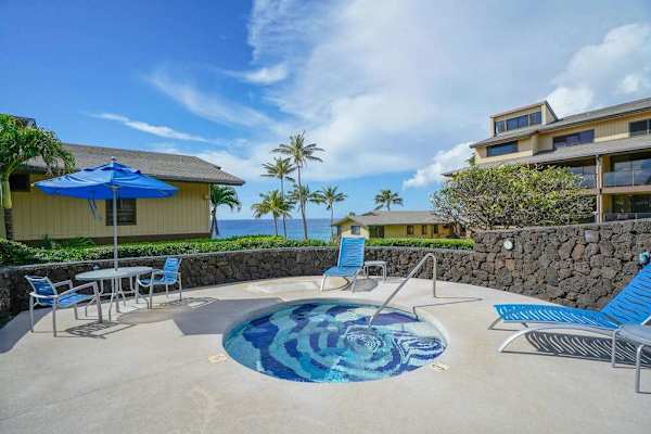 Relaxing hot tub available to guests 