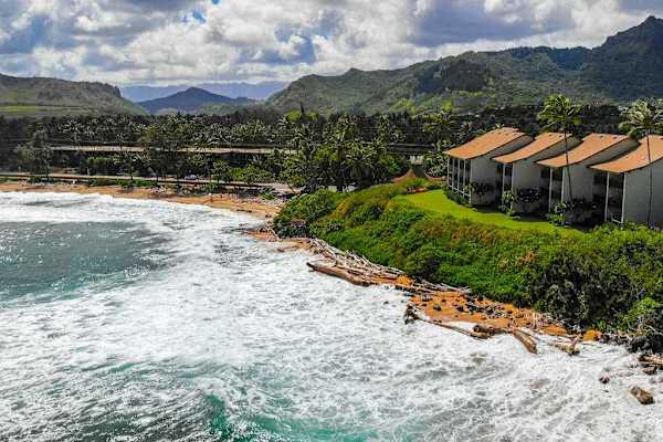 Surrounded by Lush Tropical Landscapes