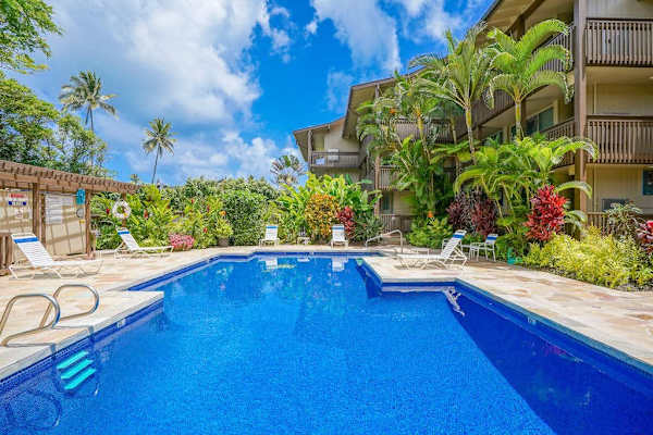 Resort pool perfect for a refreshing swim
