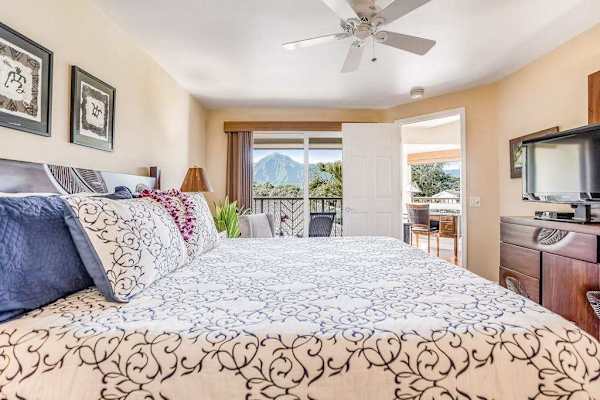 Peaceful Bedroom With Scenic Views