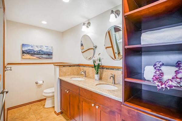 Stylish Half Bathroom Vanity