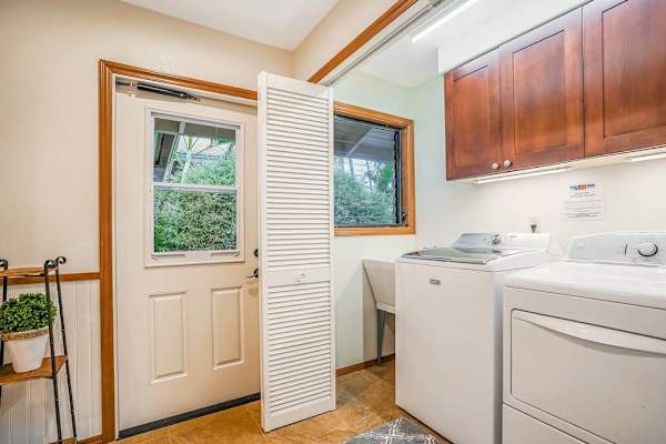 Bright And Convenient Laundry Room