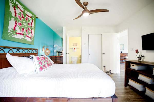 Relaxing queen bedroom, perfect for a peaceful night's rest