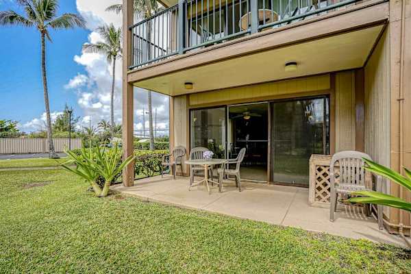 Walk Out Patio To Tropical Gardens