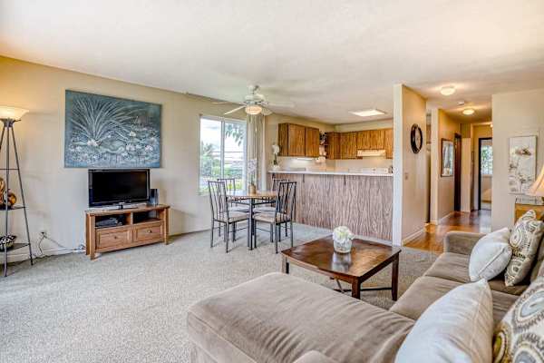 Spacious Living Room For Gathering