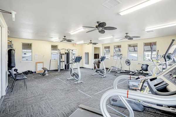 Need to work out on your vacation.  Look at this amazing gym available for your use.