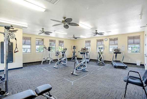 Need to work out on your vacation.  Look at this amazing gym available for your use.