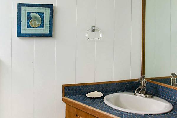 Main floor half bath