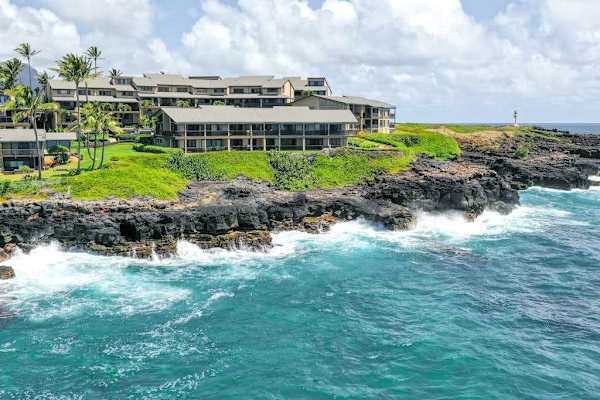 Explore the resort's beautiful location from above today