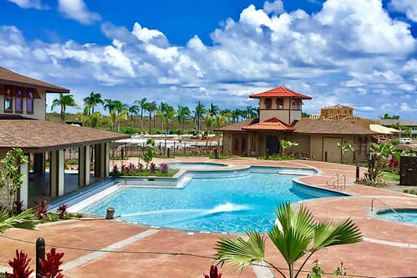 Resort Style Pool Surrounded By Paradise