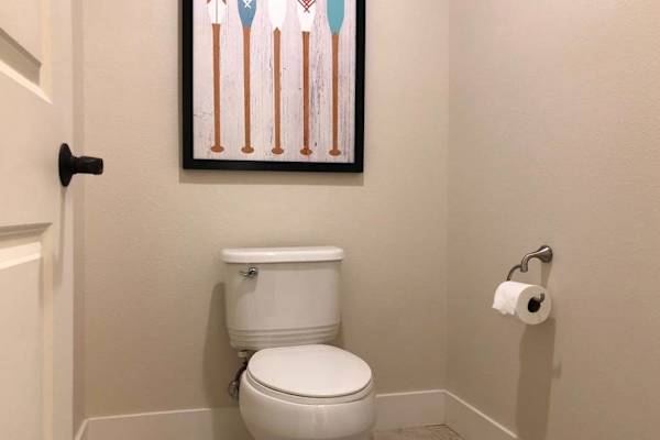 Private Water Closet For Added Comfort