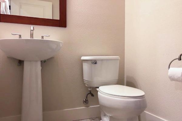 Convenient Guest Powder Room