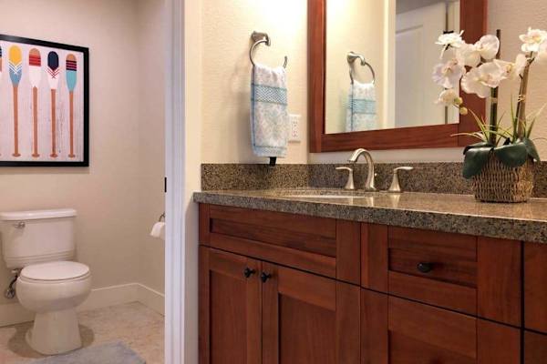 Spa Inspired Double Vanity Bathroom