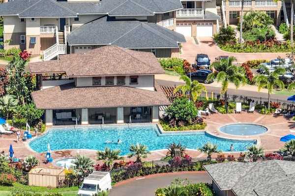 Aerial View Of Resort Paradise