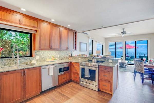 Modern appliances make meal preparation simple