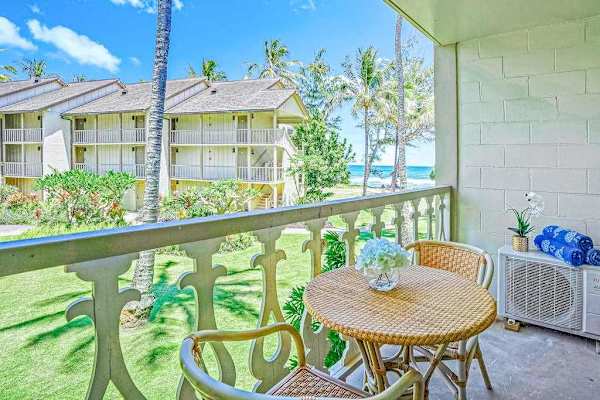Private Balcony with Island Views