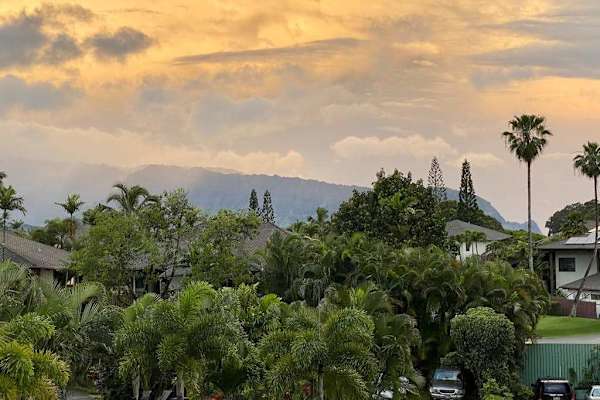 Kauai's famous green mountains - on all four sides, this home is a true showcase of Princeville and the North Shore. 