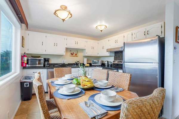 Open Dining Area Beside The Kitchen