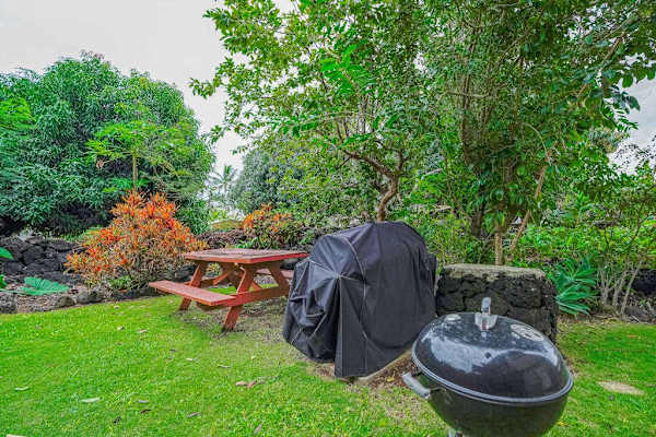 Outdoor BBQ Area For Island Cookouts