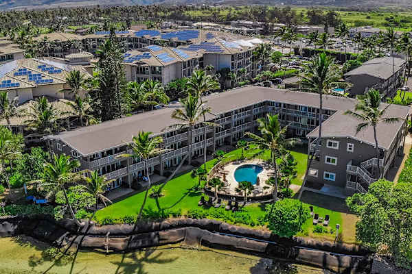Aerial View Of Tropical Resort