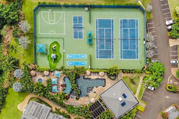 Complete Resort Grounds From Above