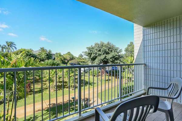 Open-Air Lanai With Tropical Views