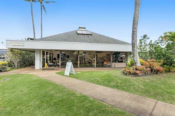 Welcoming Tropical Community Grounds