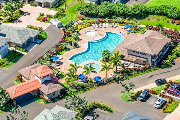 Stunning Aerial View Of The Resort