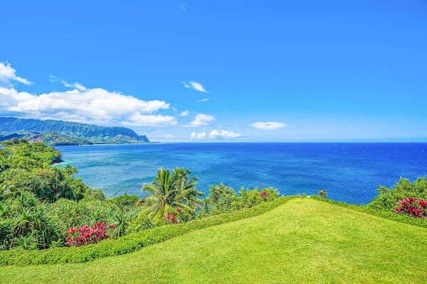Enjoy breathtaking ocean views from the resort grounds.