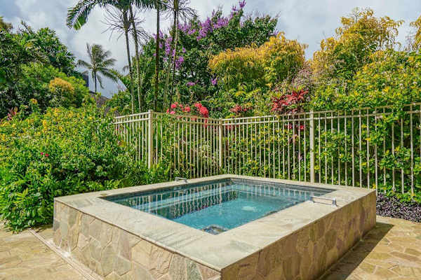 Hot Tub provides a refreshing escape surrounded by island beauty