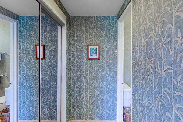 Convenient hallway provides easy access between comfortable spaces throughout home