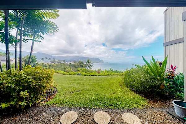 Greenery and views all around the property.