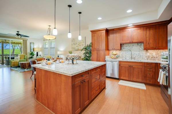 Spacious Island Kitchen Designed For Entertaining