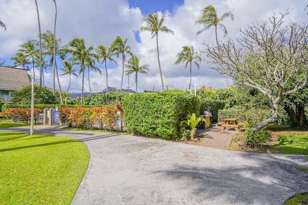 Entrance to Your Coastal Getaway