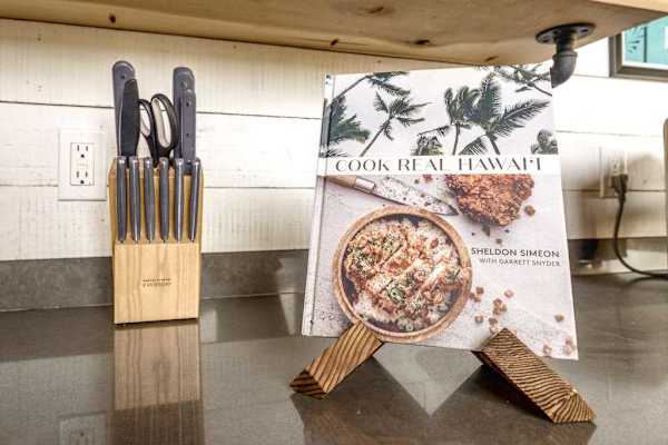 Enjoy local recipes in the fully equipped kitchen