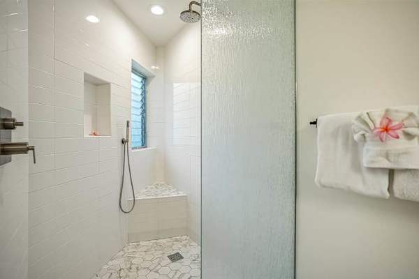 Refresh In The Walk-In Rain Shower