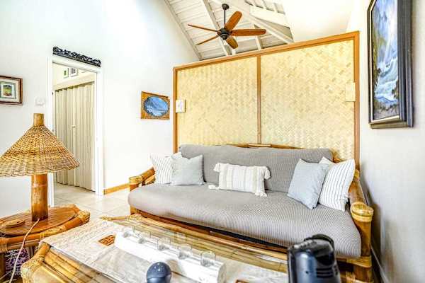Cozy Living Area For Relaxing Island Days